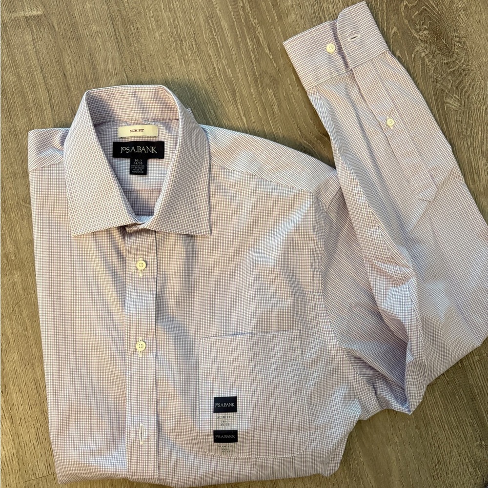 NWT Jos A Bank Men’s Dress Shirt